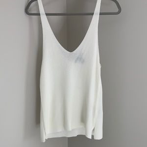 Knit tank top
